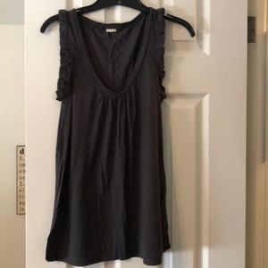 J.Crew ruffle sleeve tank